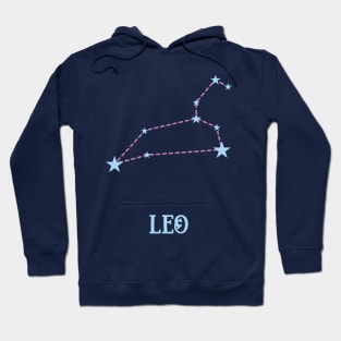 Leo Zodiac Sign Constellation Hoodie